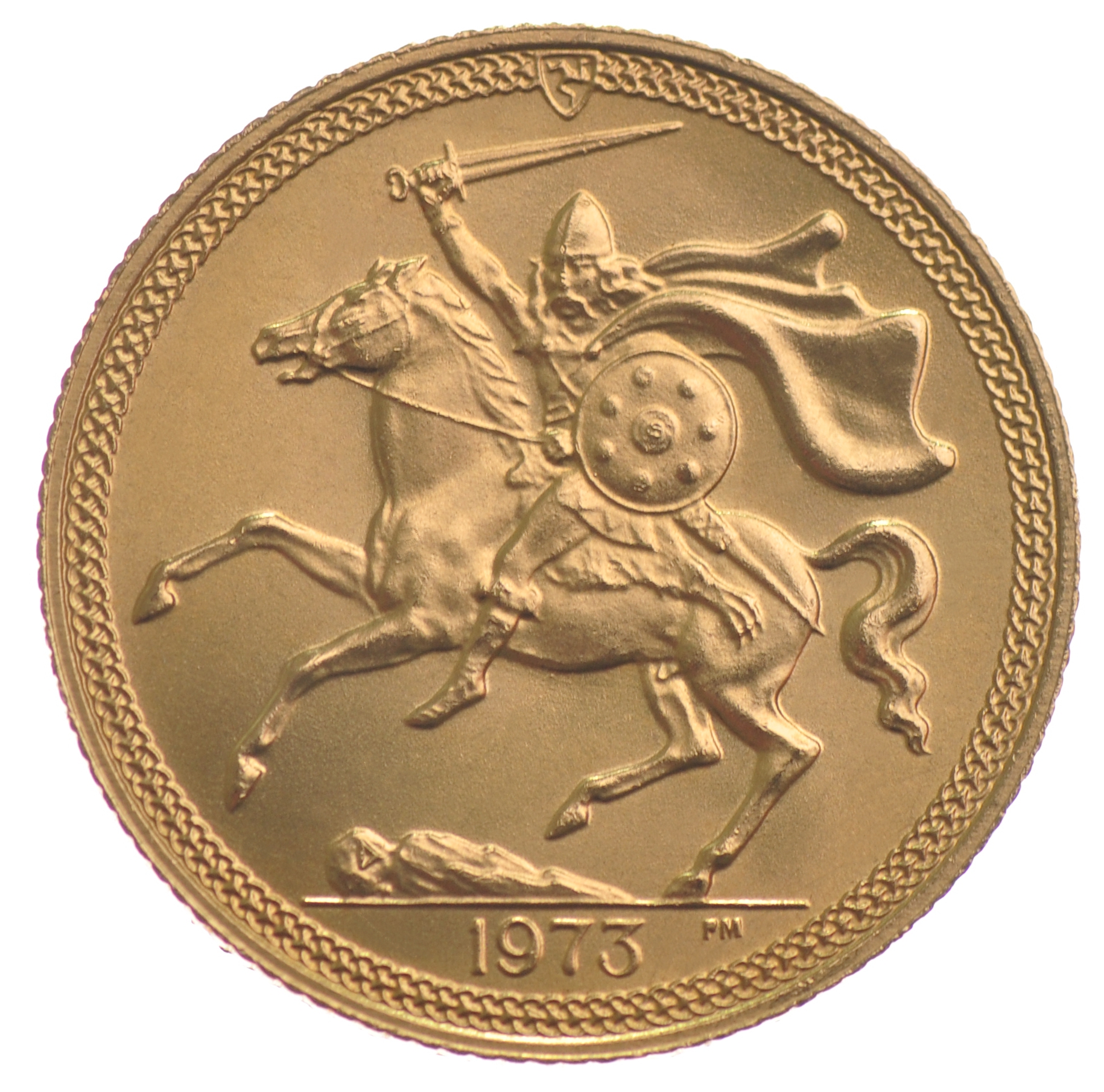 Isle of Man Gold Half Sovereign